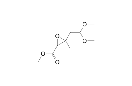 2-Oxiranecarboxylic acid, 3-(2,2-dimethoxyethyl)-3-methyl-, methyl ester