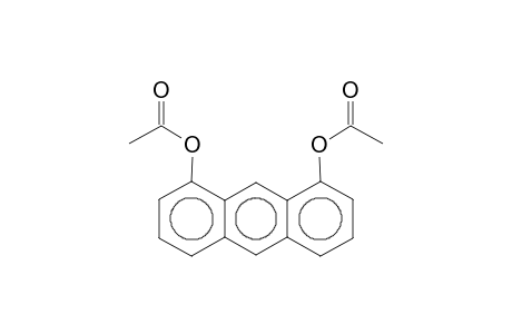 8-(Acetyloxy)-1-anthryl acetate