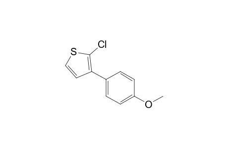 2-Chloro-3-(p-methoxyphenyl)thiophene