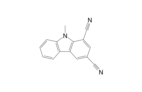 9-Methylcarbazole-1,3-dicarbonitrile