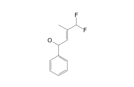 (E)-4,4-DIFLUORO-3-METHYL-1-PHENYLBUT-2-EN-1-OL