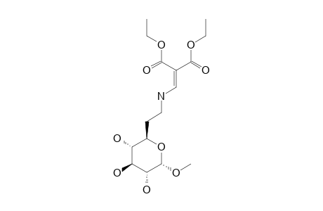 METHYL-6,7-DIDEOXY-7-(2',2'-DIETHOXYCARBONYLVINYL)-AMINO-ALPHA-D-GLUCO-HEPTOPYRANOSIDE