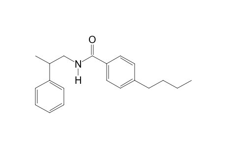 2-Phenylpropylamine 4-butylbenzoyl