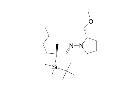 (E)-[(2R)-2-[tert-butyl(dimethyl)silyl]-2-methyl-hexylidene]-[(2S)-2-(methoxymethyl)pyrrolidino]amine