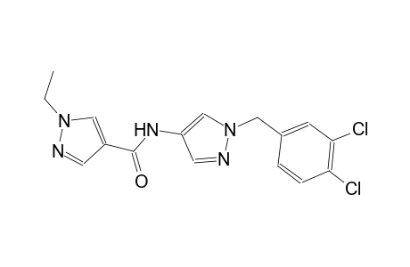 N-[1-(3,4-dichlorobenzyl)-1H-pyrazol-4-yl]-1-ethyl-1H-pyrazole-4-carboxamide