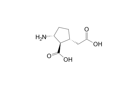 (1R,2R,5R)-2-Amino-5-[(hydroxycarbonyl)methyl]-cyclopentane-1-carboxylic acid