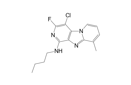 Butyl-(4-chloro-3-fluoro-9-methyl-dipyrido[1,2-a;3'-4'd]-imidazol-1-yl)amine