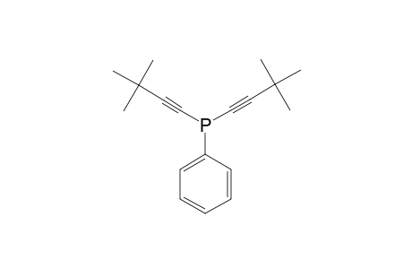 BIS-(3,3-DIMETHYL-1-BUTYNYL)-(PHENYL)-PHOSPHANE