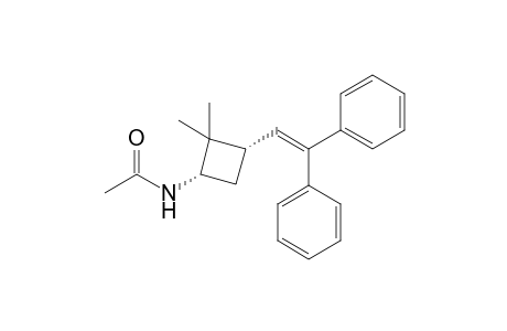 (1S,3S)-N-[3-(2,2-Diphenylethenyl)-2,2-dimethylcyclobutyl]acetamide