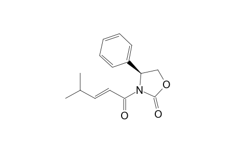 (4S)-3-[(E)-4-methyl-1-oxopent-2-enyl]-4-phenyl-2-oxazolidinone