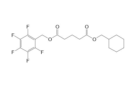 Glutaric acid, cyclohexylmethyl pentafluorobenzyl ester