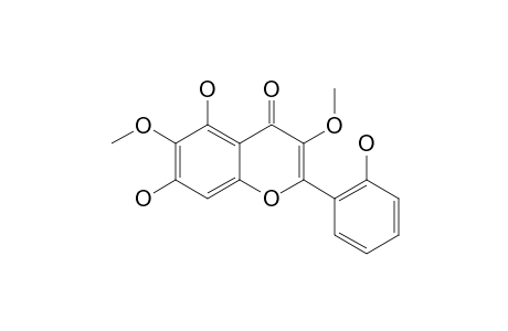 IRISFLAVONE-A;2',5,7-TRIHYDROXY-3,6-DIMETHOXYFLAVONE