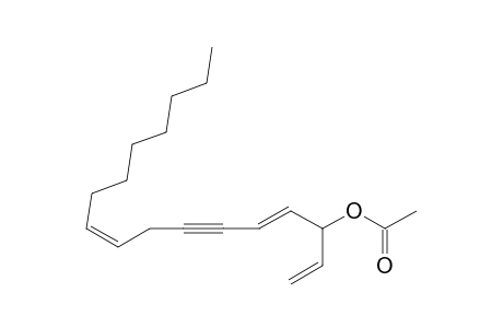 (4E,9Z)-3-ACETOXY-1,4,9-HEPTADECATRIENE-6-YN-3-OL
