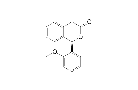 1,4-Dihydro-1-(2-methoxyphenyl)-3H-2-benzopyran-3-one