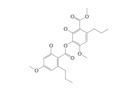 Sekikaic acid, methyl ester