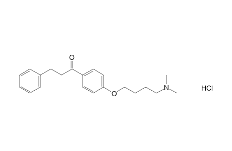 4'-[4-(dimethylamino)butoxy]-3-phenylpropiophenone, hydrochloride