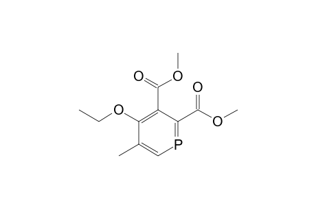2,3-bis(Methoxycarbonyl)-4-ethoxy-5-methyl-1-phosphacyclohexa-1,3,5-triene