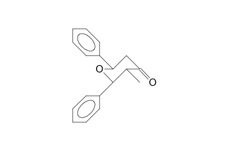 1-Oxa-2E,6E-diphenyl-3E-methyl-4-cyclohexanone