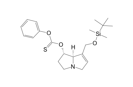 7-o-(phenoxythiocarbonyl)-9-o-(tert-butyldimethylsilyl)-heliotridine