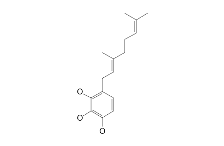 (E)-4-(3,7-DIMETHYLOCTA-2,6-DIENYL)-BENZENE-1,2,3-TRIOL