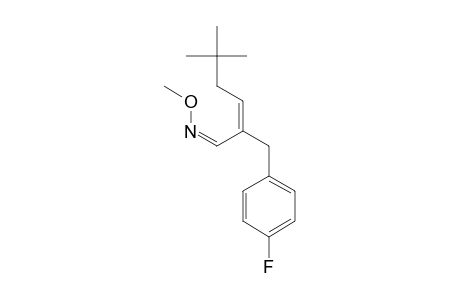 Benzenepropanal, alpha-(3,3-dimethylbutylidene)-4-fluoro-,O-methyloxime