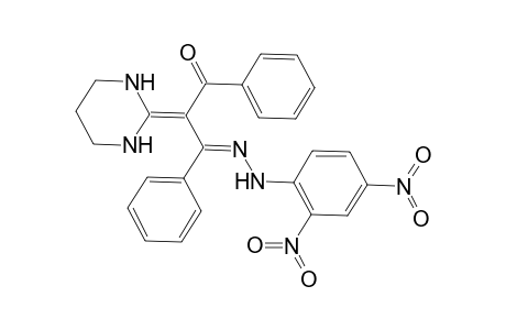 N-[2-(1-Phenyltetrahydropyrimidin-2-ylidene)-1,3-diphenyl-1-oxoprop-3-ylidene]-N'-(2,4-Dinitrophenyl)hydrazone