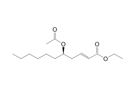 trans-Ethyl (R,E)-5-acetoxy-2-undecenoate