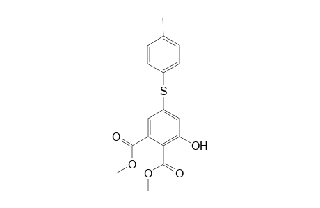 Dimethyl 3-Hydroxy-5-(4-methylphenylsulfanyl)phthalate