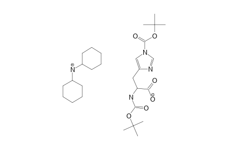 N,1-DICARBOXY-L-HISTIIDINE, N,1-DI-tert-BUTYL ESTER, COMPOUND WITH DICYCLOHEXYLAMINE (1:1)