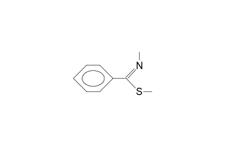 Methyl N-methyl-thiobenzimidate