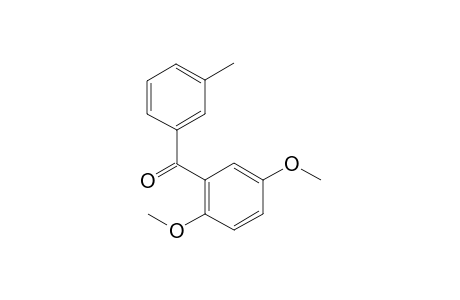 (2,5-dimethoxyphenyl)(m-tolyl)methanone