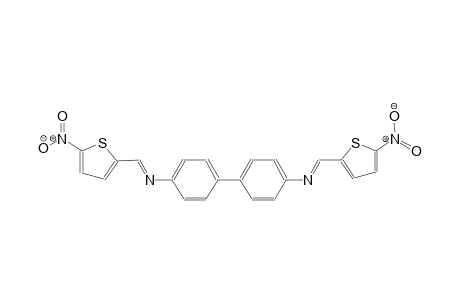 [1,1'-biphenyl]-4,4'-diamine, N~4~,N~4~'-bis[(E)-(5-nitro-2-thienyl)methylidene]-
