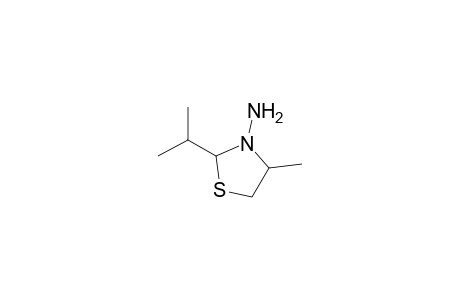 2-isopropyl-3-amino-4-methyl-1-thia-3-aza-cyclopentane