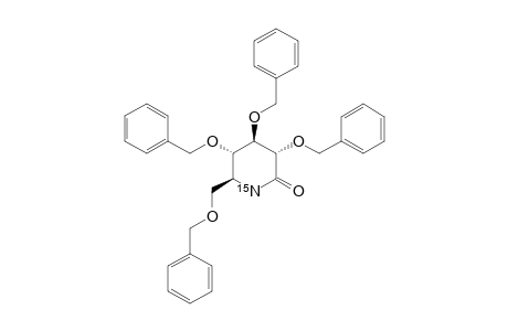 2,3,4,6-TETRA-O-BENZYL-D-(15N)-GLUCONO-1,5-LACTAM