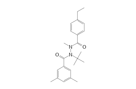N-TERT.-BUTYL-N'-(4-ETHYLBENZOYL)-N'-METHYL-3,5-DIMETHYLBENZOHYDRAZIDE