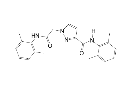 1H-pyrazole-1-acetamide, N-(2,6-dimethylphenyl)-3-[[(2,6-dimethylphenyl)amino]carbonyl]-