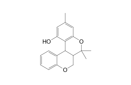 3,6,6-trimethyl-6a,12b-dihydro-6H,7H-5,8-dioxabenzo[c]phenanthren-1-ol