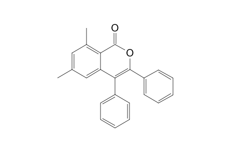 6,8-Dimethyl-3,4-diphenylisocoumarin