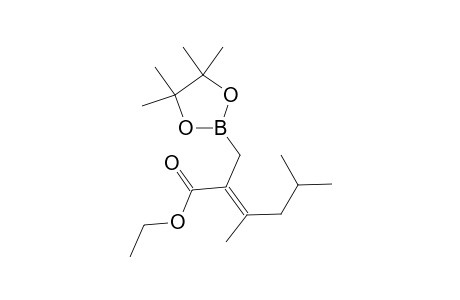 ETHYL-(2E)-2-[(4,4,5,5-TETRAMETHYL-1,3,2-DIOXABOROLAN-2-YL)-METHYL]-3,5-DIMETHYLHEX-2-ENOATE