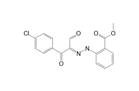 3-(4-CHLOROPHENYL)-2-(2-METHOXYCARBONYLPHENYLHYDRAZONO)-3-OXOPROPANAL