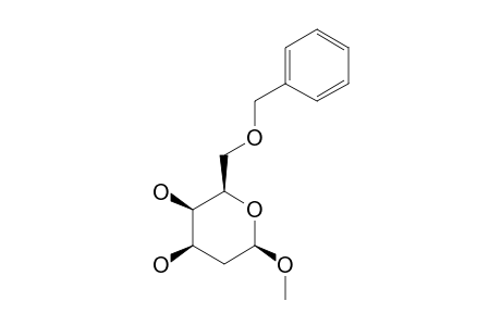 METHYL-6-O-BENZYL-2-DEOXY-BETA-D-LYXO-HEXOPYRANOSIDE