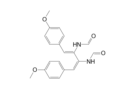 N,N'-{ 1,2-bis[( 4'-Methoxyphenyl)methylene]-1,2-ethanediyl}-bis(formamide)
