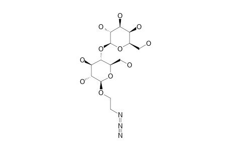 2-AZIDOETHYL-BETA-D-GALACTOPYRANOSYL-(1->4)-BETA-D-GLUCOPYRANOSIDE