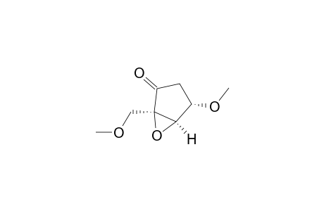 (1R,4S,5R)-4-methoxy-1-(methoxymethyl)-6-oxabicyclo[3.1.0]hexan-2-one