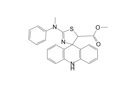 2'-(N-methylanilino)-5'-spiro[10H-acridine-9,4'-5H-thiazole]carboxylic acid methyl ester