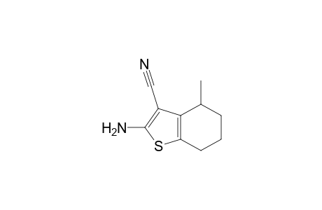 2-Amino-4-methyl-4,5,6,7-tetrahydrobenzo[b]thiophene-3-carbonitrile