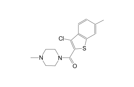1-[(3-chloro-6-methyl-1-benzothien-2-yl)carbonyl]-4-methylpiperazine
