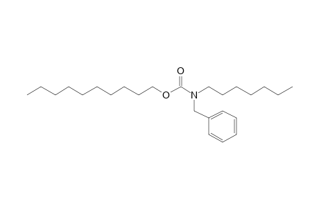 Carbonic acid, monoamide, N-benzyl-N-heptyl-, decyl ester