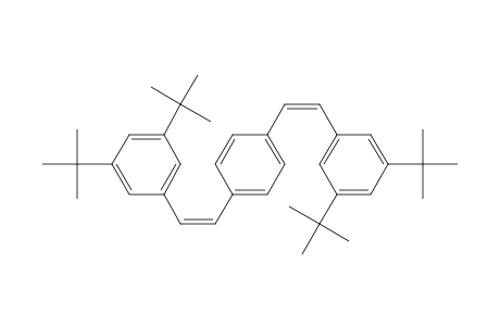 Benzene, 1,4-bis[2-[3,5-bis(1,1-dimethylethyl)phenyl]ethenyl]-, (Z,Z)-