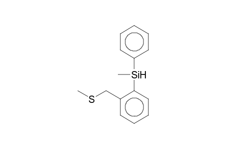 Methyl 2-[methyl(phenyl)silyl]benzyl sulfide